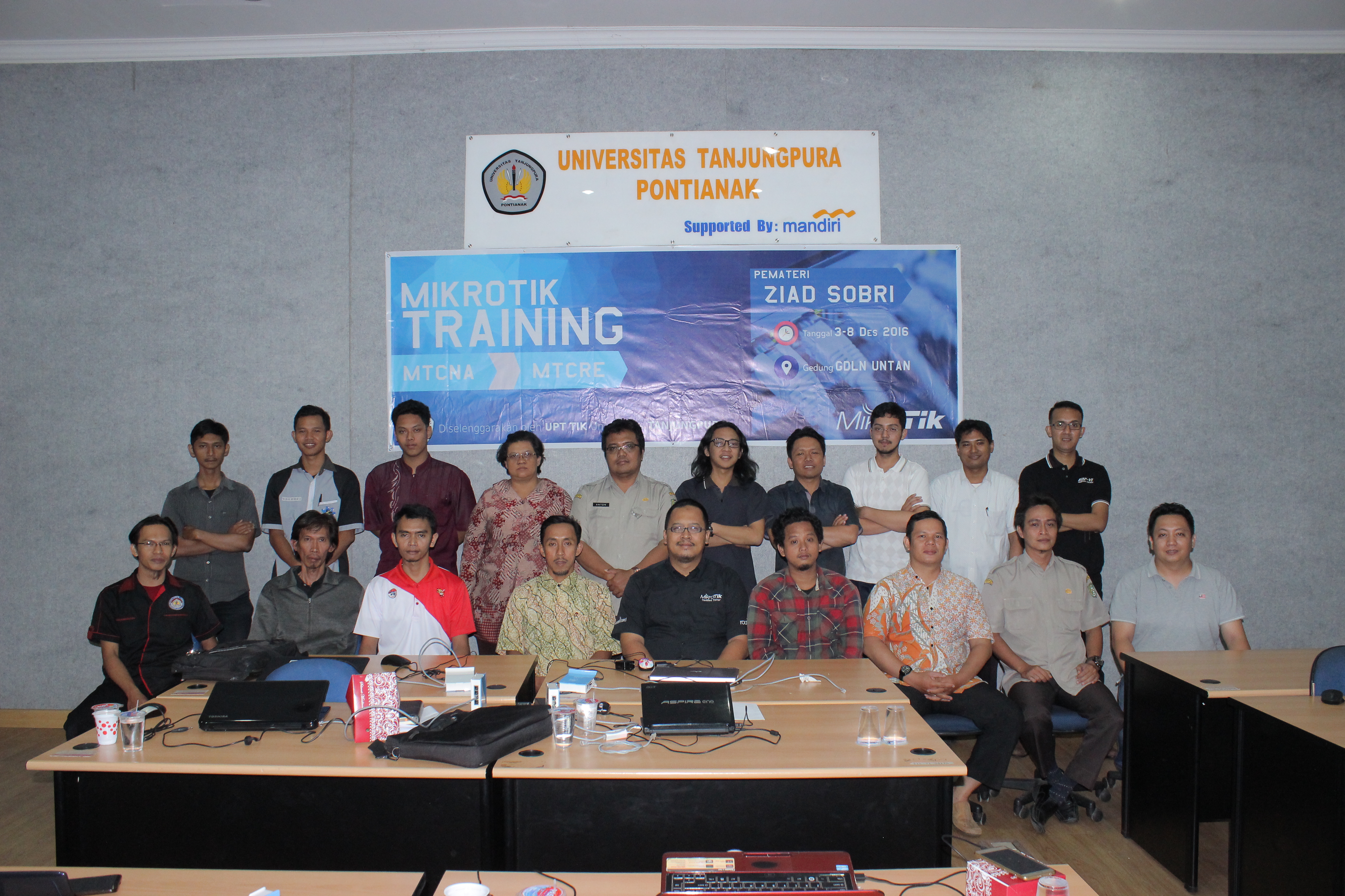 Pelatihan Mikrotik MTCNA-MTCRE